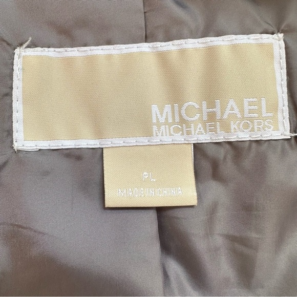 MICHAEL‎ KORS Quilted Black High Neck Women’s Jacket Size 8 - Picture 2 of 14